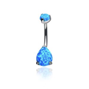 Blu Opal Navel Piercing - UnusualPiercingShop.com