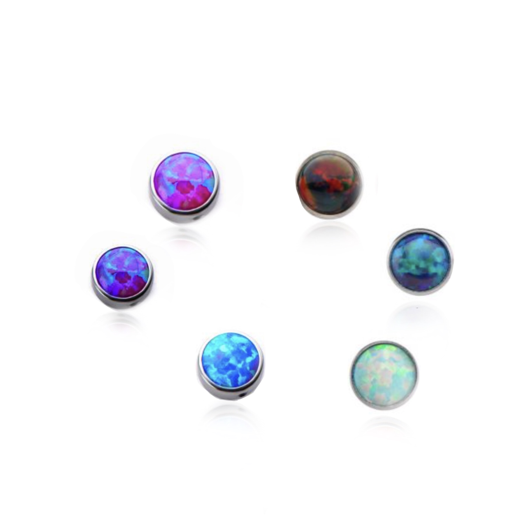 Opal Gems Forward Piercing – UnusualPiericngShop.com