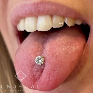 Princess Tongue Piercing - UnusualPiercingShop.com