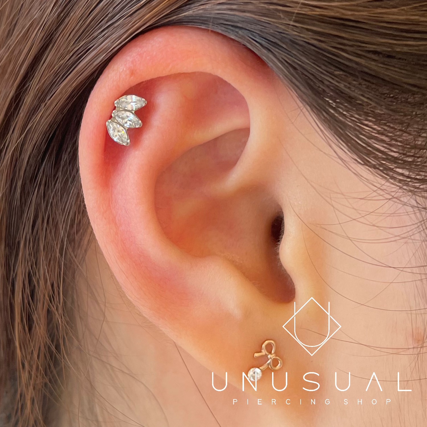 Baby White Marquise Piercing – UnusualPiercingShop.com