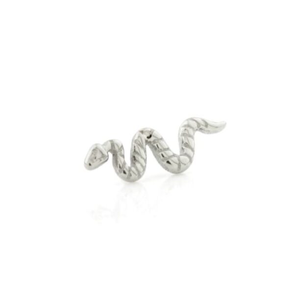 Silver Snake Piercing - UnusualPiercingShop.com