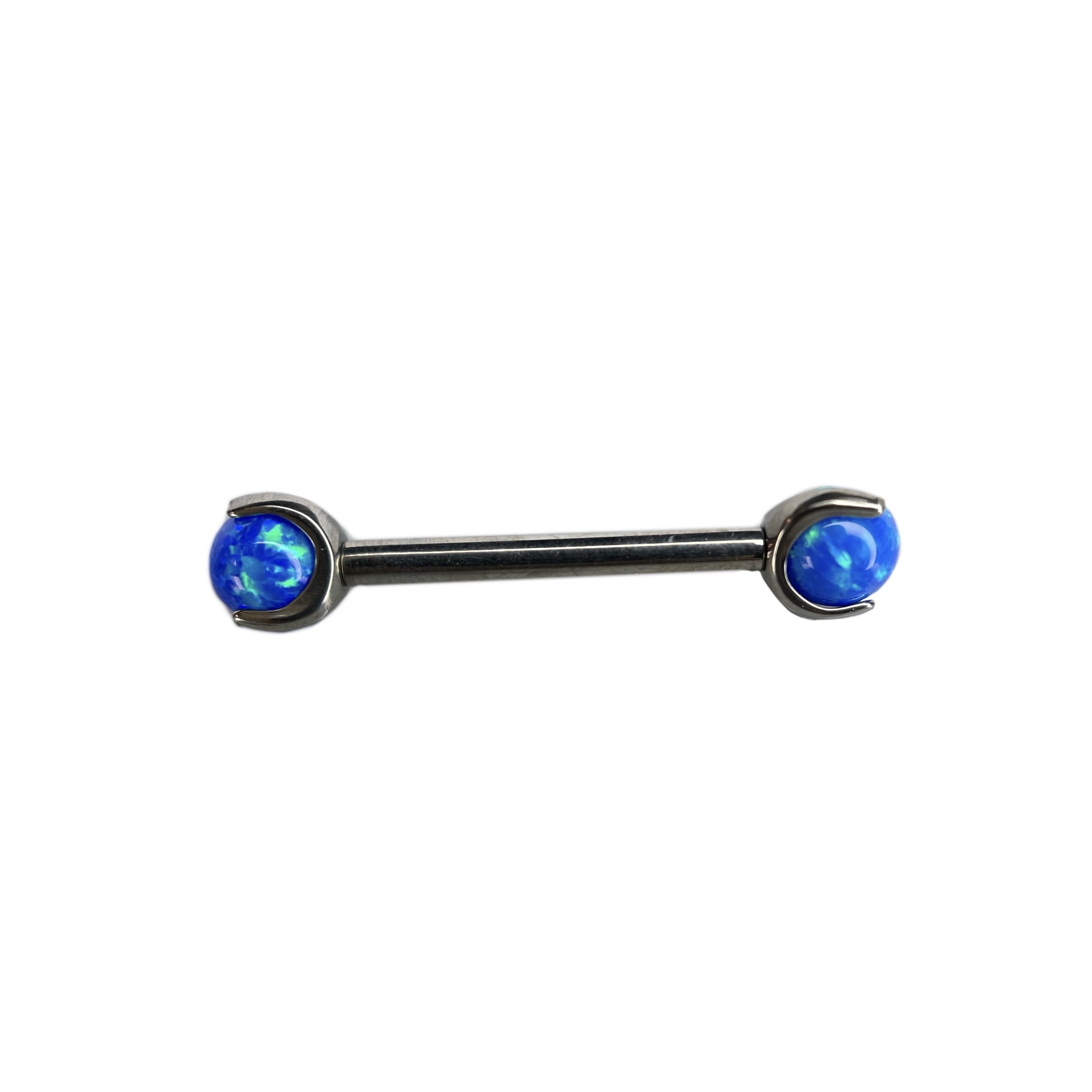 Blu Opal Nipple Piercing - UnusualPiercingShop.com