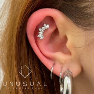 White Diadem Piercing - UnusualPiercingShop.com