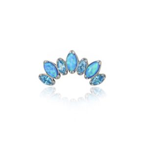 Blu Opal Diadem Piercing - UnusualPiercingShop.com