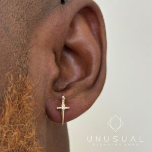 Sword Piercing Oro 14kt - UnusualPiercingShop.com