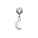 Pendant Moon Piercing - UnusualPiercingShop.com