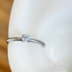 Solitaire | Conch Piercing Titanium - Image 3
