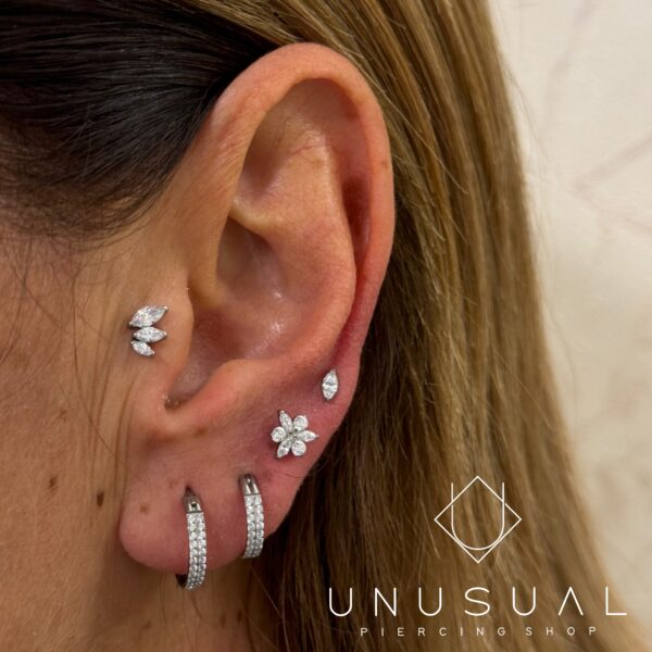 Dandelion Piercing Titanio - UnusualPiercingShop.com