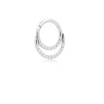 Bright Double Septum Piercing Titanio - UnusualPiercingShop.com