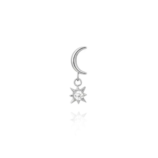 Moon and Sun | Piercing Titanio - UnusualPiercingShop.com