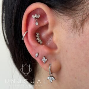 Marquise Clicker | Piercing Titanium - Image 2