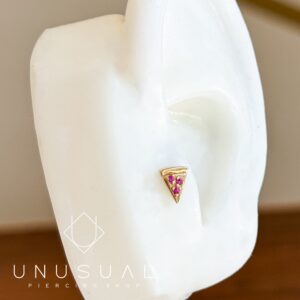 Pizza | Gold 14kt Piercing - Image 3