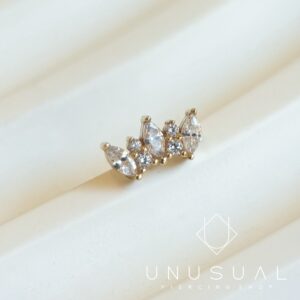 Berlin | Oro 14kt Piercing - UnusualPiercingShop.com