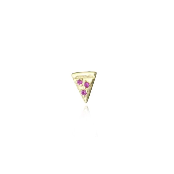 14kt Gold Pizza Piercing - UnusualPiercingshop.com