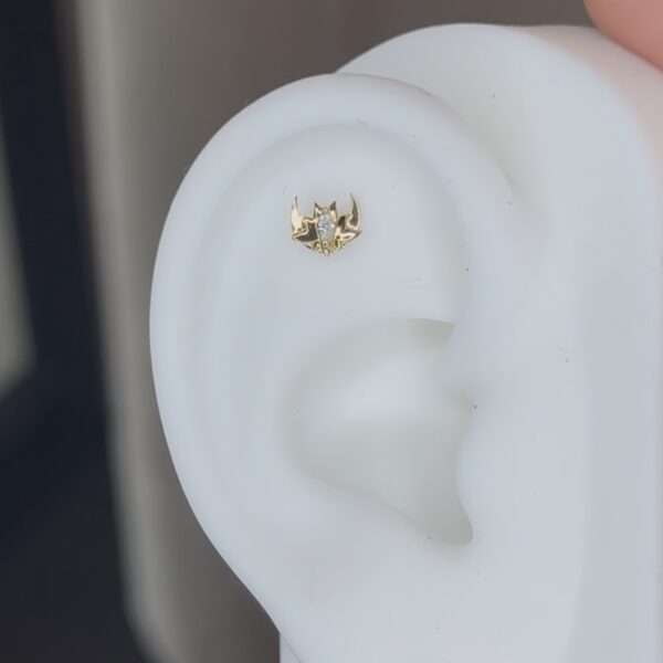 Sailor Moon | Oro 14kt Piercing - www.unusualpiercingshop.com