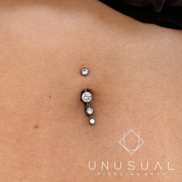 Siria | Navel Piercing Titanio - UnusualPiercingShop.com