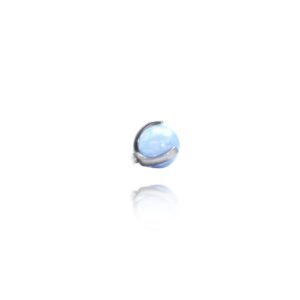 Light Blu Opal | Piercing Lingua Titanio - UnusualPiercingShop.com