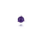 Amethyst | Piercing Lingua Titanio - UnusualPiercingShop.com