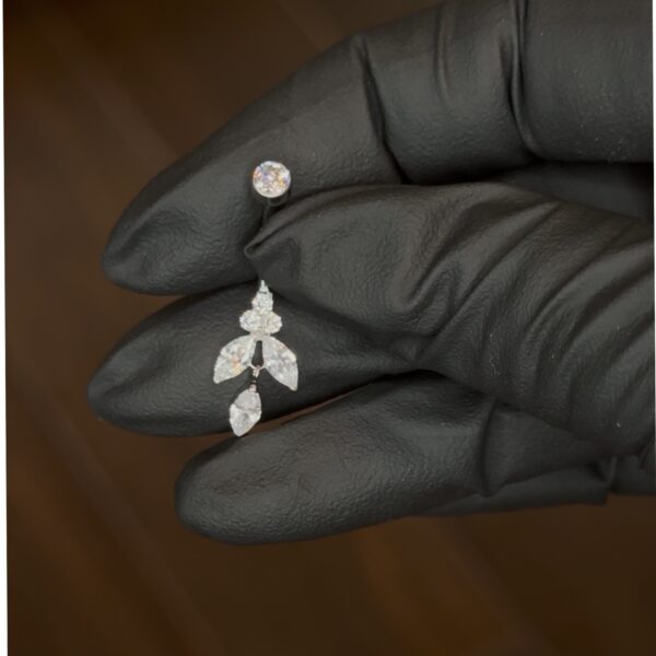 Coquette | Piercing Ombelico Titanio - www.UnusualPiercingShop